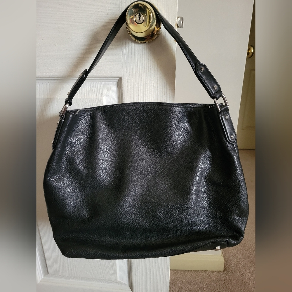 Michael Kors Black Leather Women's Bag - Picture 2 of 6